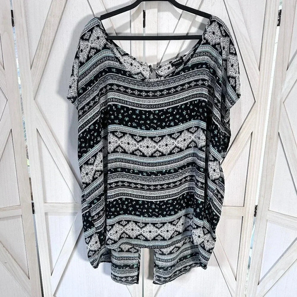 Torrid Button-Back Blouse - Picture 1 of 5